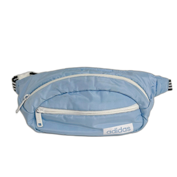 adidas Handbags - Adidas Core Waist Pack Light Blue Fanny Pack Baby Blue White